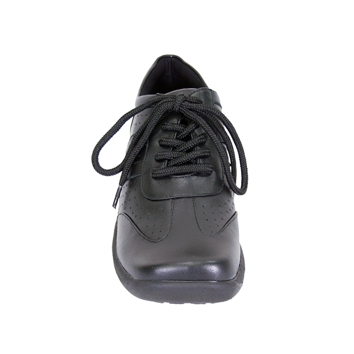 24 HOUR COMFORT Donna Wide Width Comfort Shoe For Work and Casual Attire BLACK 5.5