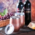 thumbnail image 7 of Tirrinia Insulated Wine Tumbler, Rose Gold, 7 of 7