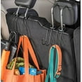 thumbnail image 3 of High Road Metal Car Headrest Hooks - Heavy Duty Large Hooks for the Front Seat, Back Seat and Trunk for Purse, Grocery Bags and Backpacks, 3 of 8