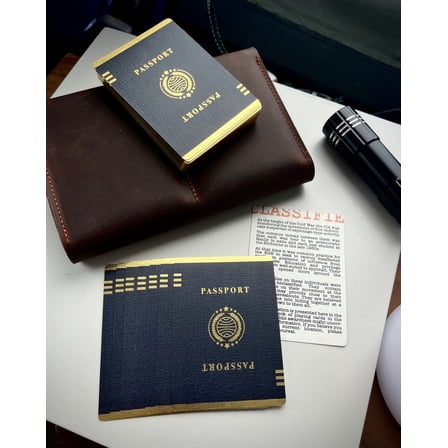 Passport Playing Cards and Puzzle by Sinecure