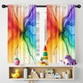 thumbnail image 5 of Blackout Kids Curtains,Colorful Ink Pattern Childrens Insulated Curtains Set Of 2,Bedroom Essentials,Toddler Room Decor 42"x54", 5 of 5
