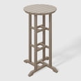 thumbnail image 5 of WestinTrends Outdoor 42" Height HDPE Outdoo Bistro Bar Table, Weathered Wood, 5 of 7