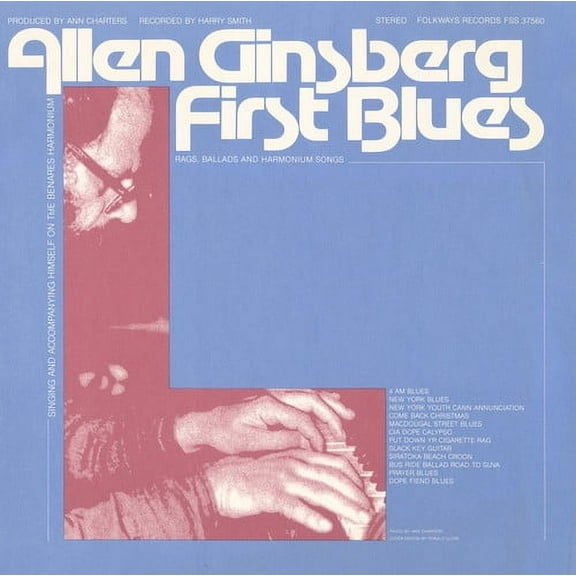 Allen Ginsberg - First Blues: Rags, Ballads and Harmonium Songs - Music & Performance - CD
