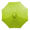 thumbnail image 6 of 270CM Umbrella Replacement Canopy UV Protection Outdoor Garden Patio Backyard Parasol Market Table Top Umbrella Replacement Fabric Cloth Cover-Grass  Green, 6 of 6