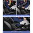 thumbnail image 4 of Pour SUVs Camions Console Centrale Housse d'Accoudoir Longueur Réglable Port de Charge USB Porte-Gobelet Rallonge, 4 of 7