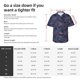 thumbnail image 5 of Fotbe Watercolor Indigo Camisa Hawaiana para Hombre Unisex – Camisa Casual de Verano con Botones de Manga Corta de Algodón y Lino,XX-Large, 5 of 7