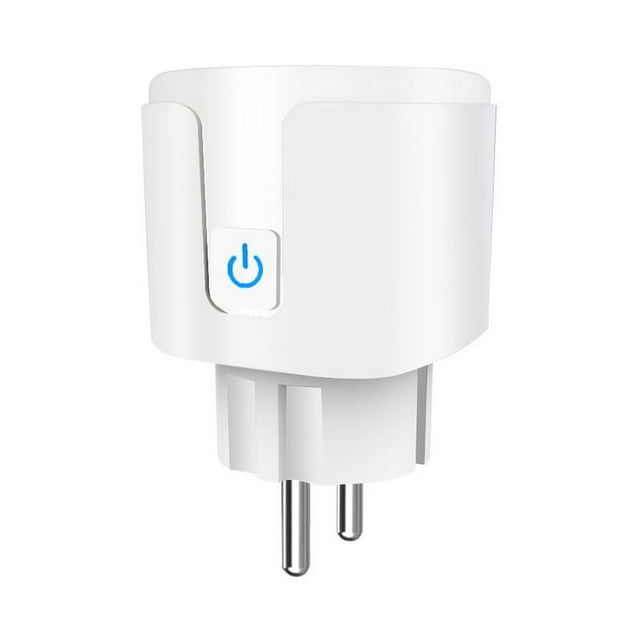 Jinsinto WIFI Smart Plug, 16A Smart Plug Compatible with Android and iOS Alexa (Echo and Echo Dot), Siri, SmartThings, Google Home, Energy Monitoring, Timer Function (1 Pack)