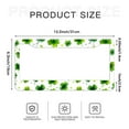 thumbnail image 6 of Green Clovers License Plate Frames Universal Aluminum Tag Holder Cover with 2 Holes Screws for Front Rear Car Plate Decor 12x6 Inch for Women Men, 6 of 6