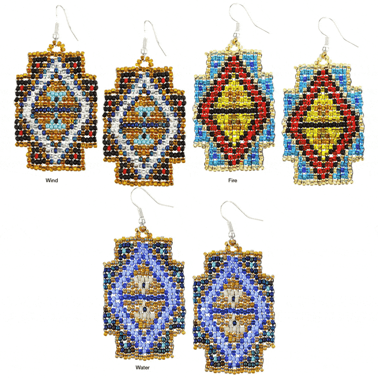 Mayan earrings deals