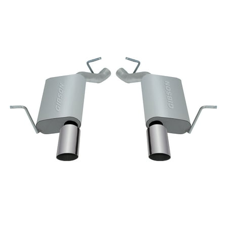 Axle Back Dual Exhaust System, Aluminized Fits select: 2014-2017,2020 JEEP GRAND CHEROKEE LIMITED