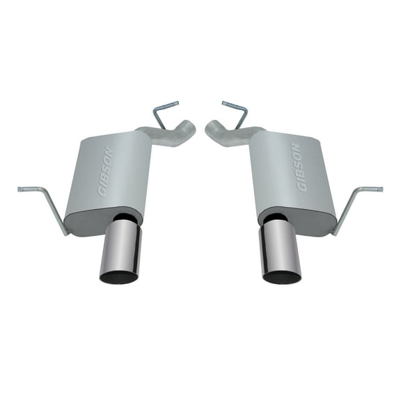 Axle Back Dual Exhaust System, Aluminized Fits select: 2014-2017,2020 JEEP GRAND CHEROKEE LIMITED