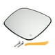 thumbnail image 1 of Unique Bargains 1 Pcs Reemplazo del vidrio del espejo retrovisor del lado del conductor izquierdo calefaccionado blanco con ajuste trasero para CHRYSLER para RAM, 1 of 6