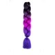 thumbnail image 1 of XmhyTop-A Extensiones de cabello sintético trenzado multicolor jumbo ombré de 60 cm, 3 piezas, perfectas para trenzas regulares y con giros DIY, C10, 1 of 5