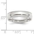 thumbnail image 2 of Primal Gold 10 Karat White Gold 6mm Milgrain Comfort Fit Band Size 14, 2 of 5