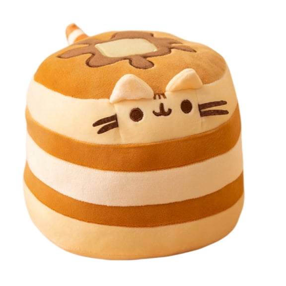 Cake Cat Plush Pillow Cute Kitten Soft Stuffed Animal Plushies Toys Doll Gifts for Girls Boys