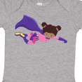 thumbnail image 4 of Inktastic African American Girl, Cape, Superhero Girl Girls Baby Bodysuit, 4 of 5
