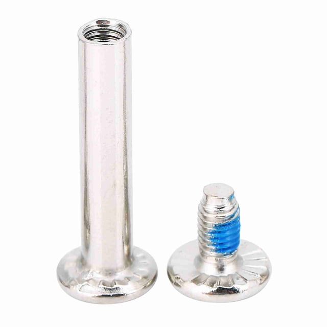 10 tornillos de repuesto para patines en línea, accesorios para ejes de ruedas de patines, hardware de 36 mm