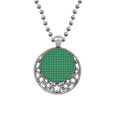 thumbnail image 1 of Colliers Pendentif Motif Décoratif Grille Vert Blanc Lune Rétro Étoiles Bijoux, 1 of 3