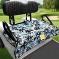 thumbnail image 4 of Uourmeti Golf Cart Seat Covers Portable, Compatible with Cart Car Sports, Golfcart Cushion Cover Fit for EZGO Club Car, Tropical Fronds Print, 4 of 8