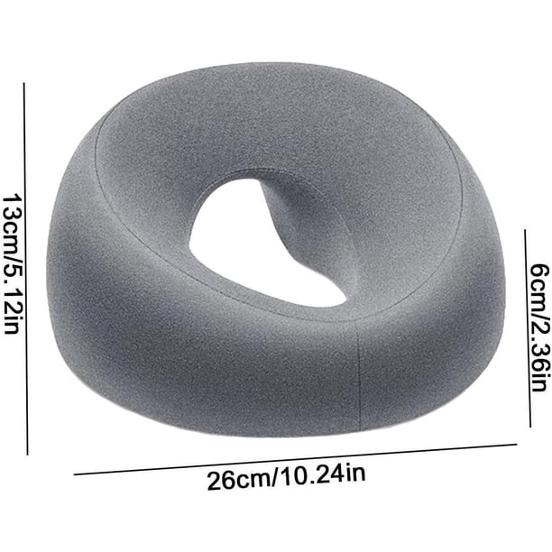 Puntoco Almohada de masaje facial Lyanny con forma de U, cojín de masaje facial, cojín de masaje facial hecho de espuma viscoelástica para cama de masaje de salón de spa