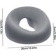 thumbnail image 1 of Puntoco Almohada de masaje facial Lyanny con forma de U, cojín de masaje facial, cojín de masaje facial hecho de espuma viscoelástica para cama de masaje de salón de spa, 1 of 6