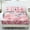 Dragonfly Peach Blossom, variant on COEQINE King Size Sheet Set 3 Pieces, Includes Bedding Sheets & Pillowcases, All Around Elastic Fitted Long Lasting All Season for Women, Men, Dragonfly Peach Blossom