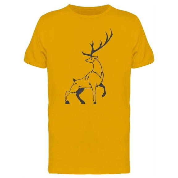 Big Deer T-Shirt Men -Image by Shutterstock, Male x-Large
