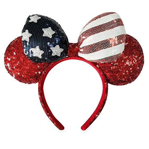 Details about   Birthday Party Edition Red Minnie Mouse Ears Mickey Artificial Flower Headband 