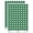 Dark Green, variant on Cricket Insect Bug 200+ Round Stickers - Yellow - Gloss Finish - 0.50" Size