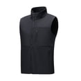 thumbnail image 2 of Chaleco de trabajo para hombre, chaleco de caparazón blando impermeable para exteriores con cuello de primavera y otoño, chaleco deportivo para correr para hombre, 2 of 5