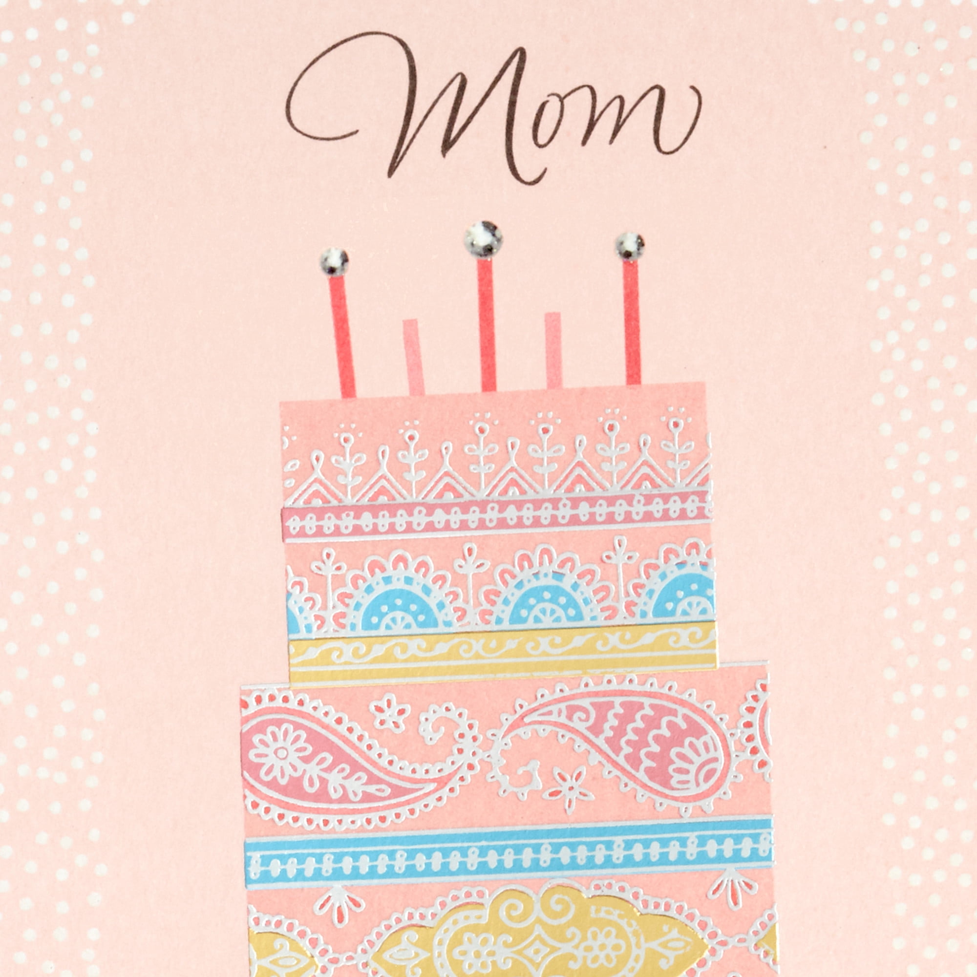 DaySpring Religious Birthday Card for Mom (After All These Years), 1 count