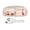Pink, variant on YAHHU Transparent Wireless Bluetooth Mouse, 3-Mode (2.4G/BT1/BT2) Rechargeable Mute Click Mice with Colorful Breathing Lights, Bean Green