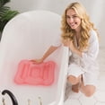 thumbnail image 3 of Inflatable Bathtub Pillow with Ergonomic Massage Design for Relaxation and Deep Immersion Comfort, 3 of 6