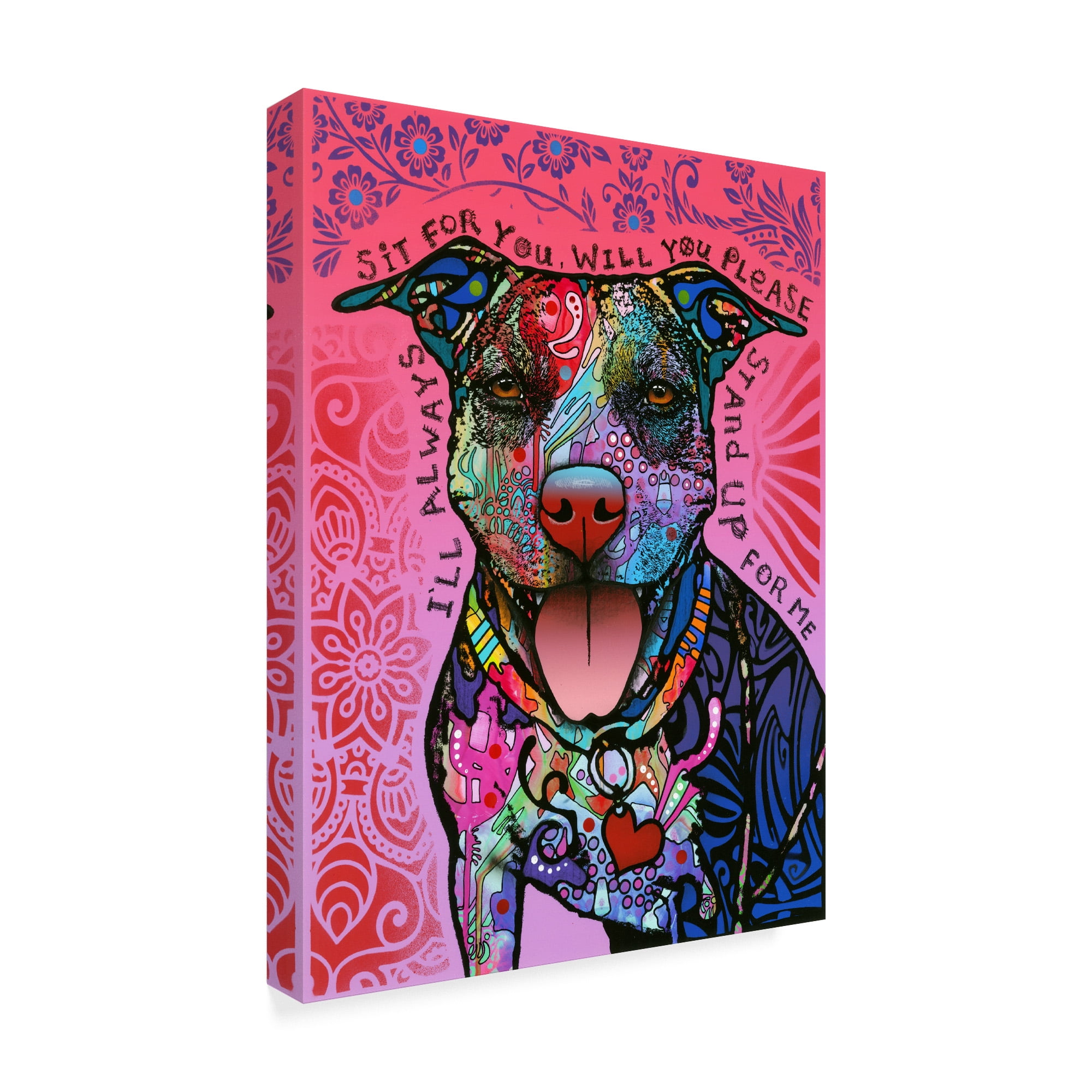 Trademark Fine Art 'Stand Up' Canvas Art by Dean Russo