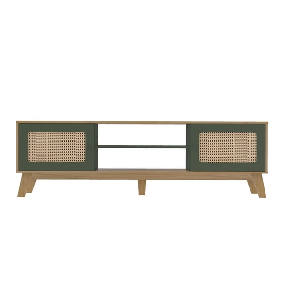 Mesa de Televisión Bertolini Charlotte Roble Verde