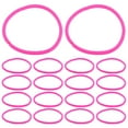 thumbnail image 1 of MesaSe 50 Pcs Élastiques en Nylon pour Queue de Cheval pour Adultes Enfants (Rose Fluorescent), 1 of 6