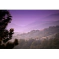 thumbnail image 2 of Murdock, Ramona 18x13 Black Ornate Wood Framed with Double Matting Museum Art Print Titled - Misty Valley, 2 of 4
