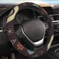thumbnail image 4 of XMXT Various Christmas Balls Prints Steering Wheel Cover, Elastic Non-Slip Universal Fit Car Decor Accessories Protector for Auto SUV Trucks, 4 of 8