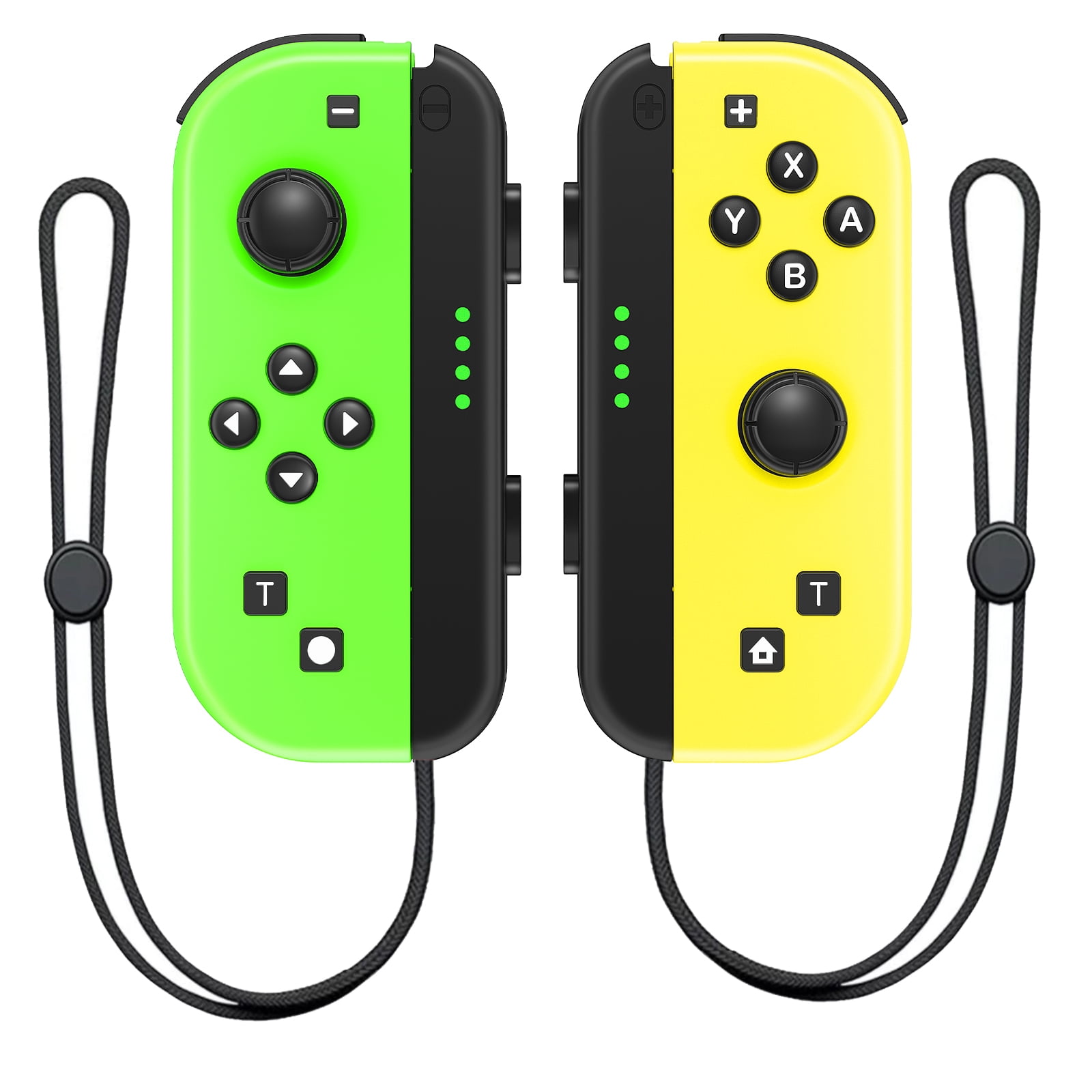 Nintendo Switch Joy-Con Pair, Neon Purple and Neon Orange, Gaming