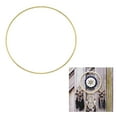 thumbnail image 2 of Rongfmy Gold Metal Dreamcatcher Rings Wreath Macrame Craft Hoops 10cm, 2 of 9
