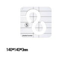 thumbnail image 1 of BUYISI Quilting Templates Sewing Ruler Quilting Frame 1 * 1 Pc Ergonomic Grip 8#, 1 of 4
