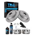 thumbnail image 1 of Kit de frenos TRQ trasero semimetálico con recubrimiento G para Ram 1500 2012, 1 of 9
