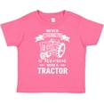 thumbnail image 3 of Inktastic Tractor Woman Girls Toddler T-Shirt, 3 of 5