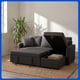 thumbnail image 1 of Sofá Cama Easy Living Segovia Gris Oscuro, 1 of 7