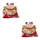 thumbnail image 1 of Cateissary Maneki Neko Good Luck Cat Piggy Bank Ornament Fortune Kawaii Type2 NO2, 1 of 1