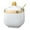 White, variant on New Arrival! Miyuadkai Ceramic spice box white: Ceramic Sugar Bowl Container with Lid and Spoon Seasoning Box Ceramic Condiment Pot Condiment Jar for Coun