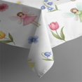 thumbnail image 3 of Flower Fairy Princess Pattern Rectangle Tablecloth 60"x84",Waterproof Polyester Rectangle Table Cloth, Wipeable Spillproof Polyester Tablecloth for Dining, Camping, Indoor and Outdoor, 3 of 5
