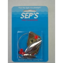 Sep's Pro Flasher Willow Leaf Trolling Blade, Silver & Gold