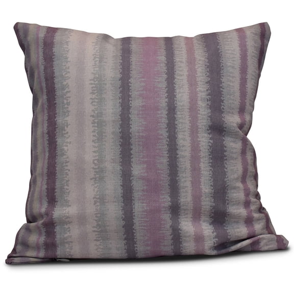Simply Daisy Raya De Agua Stripe Print Outdoor Pillow