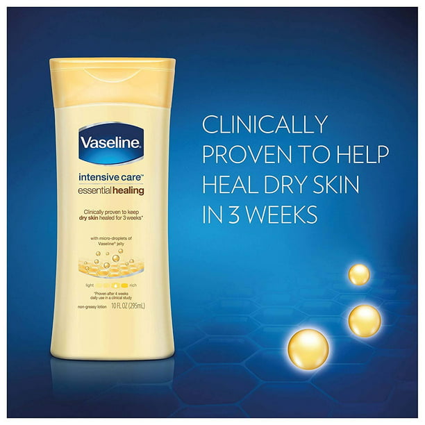 Vaseline intensive essential healing greasy lotion 20.3 FL OZ -